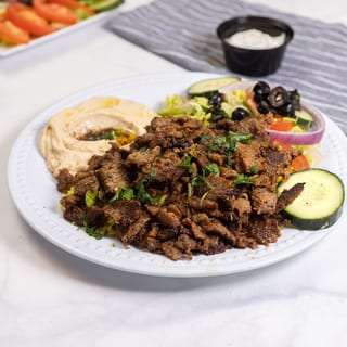 Beef And Lamb Gyro Plate