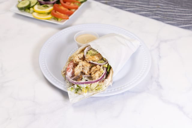 Chicken Gyro Sandwich.