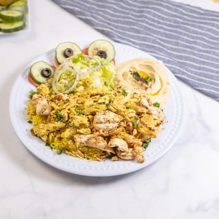Chicken Shawarma Plate