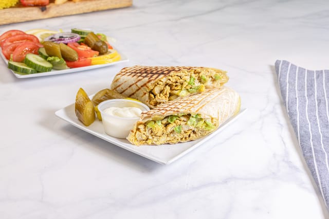Chicken Shawarma Sandwich.
