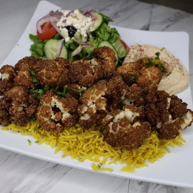 Cauliflower Plate.
